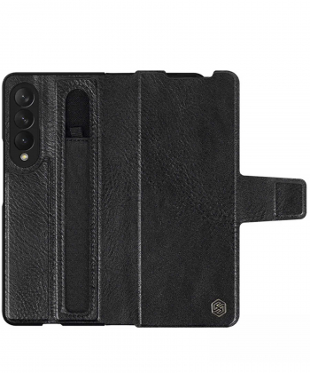 کیف چرمی محافظ نیلکین Nillkin Samsung Galaxy Z Fold 3 Aoge Leather Case