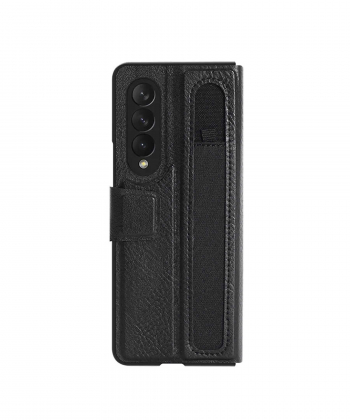 کیف چرمی محافظ نیلکین Nillkin Samsung Galaxy Z Fold 3 Aoge Leather Case