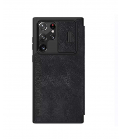 کیف چرمی نیلکین سامسونگ Nillkin Samsung Galaxy S22 Ultra Qin Pro leather cas