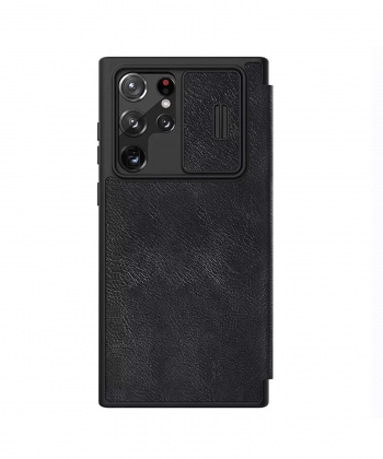 کیف چرمی نیلکین سامسونگ Nillkin Samsung Galaxy S22 Ultra Qin Pro leather cas