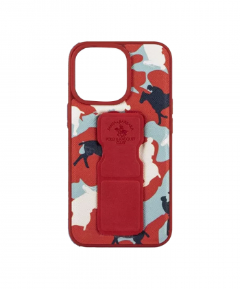 قاب چرمی طرح ارتشی آیفون 13 پرو پولو Polo Apple iPhone 13 Pro Army Leather Case