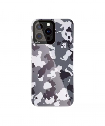 قاب ارتشی آیفون 13 پرو مکس کجسا Kajsa iPhone 13 Pro Max Trans Shild Camo Pattern Case