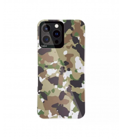 قاب ارتشی آیفون 13 پرو مکس کجسا Kajsa iPhone 13 Pro Max Trans Shild Camo Pattern Case