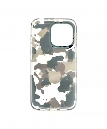قاب ارتشی آیفون 13 پرو مکس کجسا Kajsa iPhone 13 Pro Max Trans Shild Camo Pattern Case