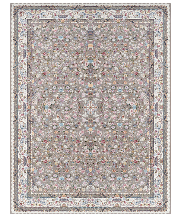 فرش ماشینی سرای ابریشم SarayeAbrisham مدل ساتراپی 1200 شانه 3600 تراکم کد 5657
