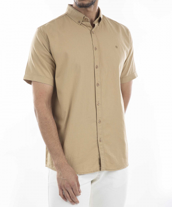 پیراهن آستین کوتاه مردانه برند پی لس مدل 1403