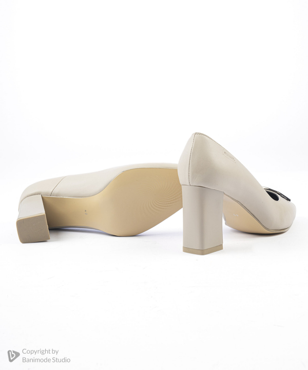 کفش پاشنه بلند چرم طبیعی زنانه مارال چرم Maral Leather مدل پالینا
