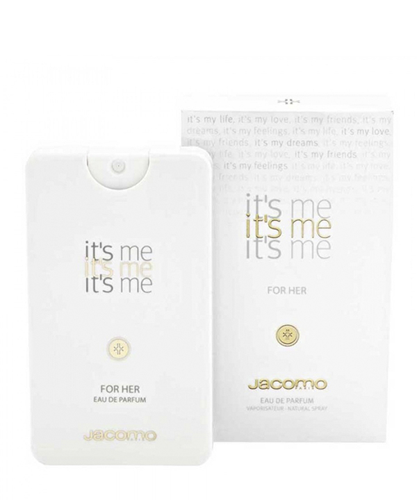 ادوپرفیوم شیرین زنانه جاکومو JACOMO مدل its me حجم 50 میلی لیتر