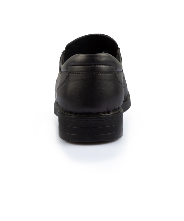 کفش راحتی مردانه مشکی چرم مشهد Mashad Leather مدل J5993