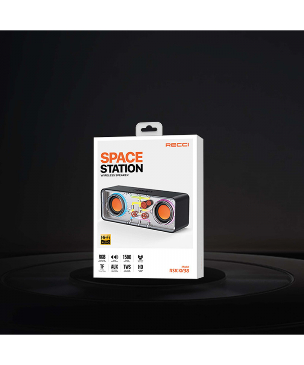 اسپیکر قابل حمل بلوتوثی شارژی رسی RSK-W38
