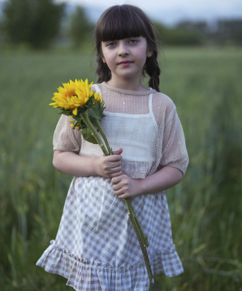 تیشرت آستین کوتاه دخترانه ملورینا مدل 8157