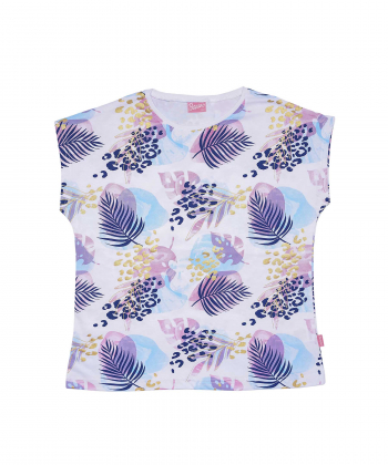 تیشرت آستین سرخود دخترانه بانی نو مدل mp-BN-11161