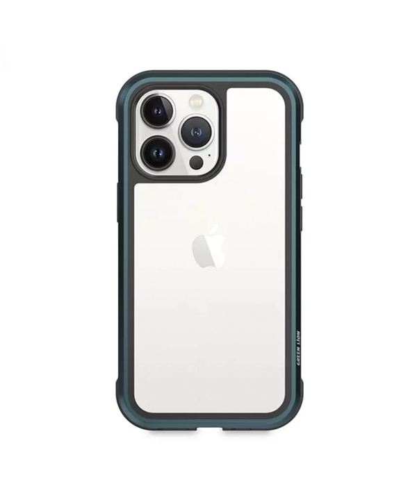 قاب محافظ آیفون 13 پرو گرین Green iPhone 13 Pro Hibrido Shield Case