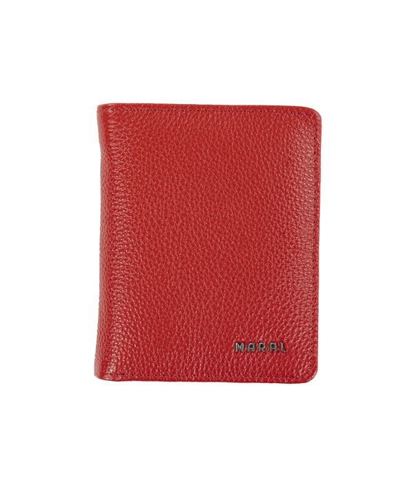 کیف پول چرم طبیعی زنانه مارال چرم Maral Leather مدل آسام