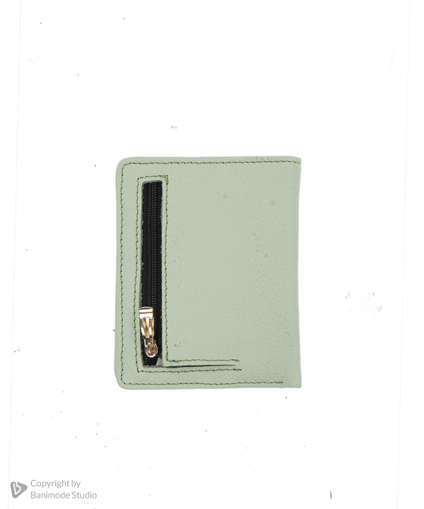 کیف پول چرم طبیعی زنانه مارال چرم Maral Leather مدل آسام