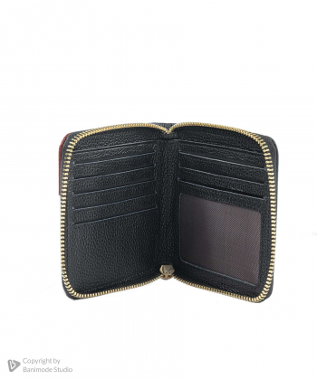 کیف پول چرم طبیعی زنانه مارال چرم Maral Leather مدل آینور