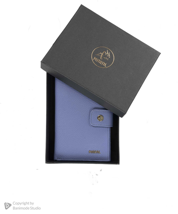 کیف پول چرم طبیعی زنانه مارال چرم Maral Leather مدل گیوا
