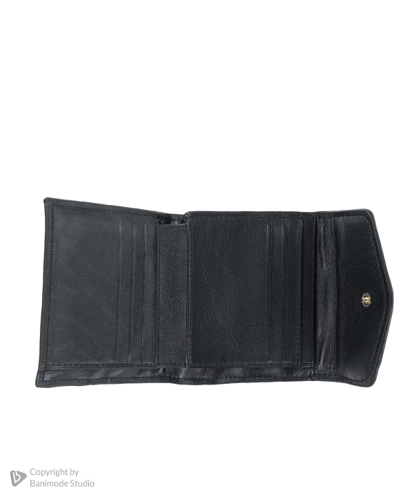 کیف پول چرم طبیعی زنانه مارال چرم Maral Leather مدل حنا