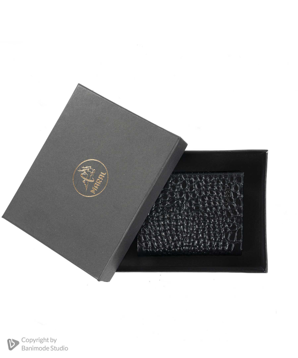 کیف پول چرم طبیعی مردانه مارال چرم Maral Leather مدل آراس