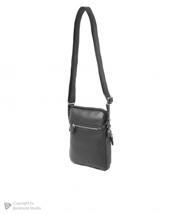 کیف دوشی چرم طبیعی مردانه مارال چرم مدل 3406039002