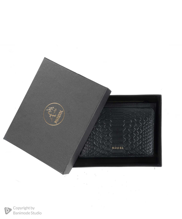 کیف پول چرم طبیعی زنانه مارال چرم Maral Leather مدل مهگل