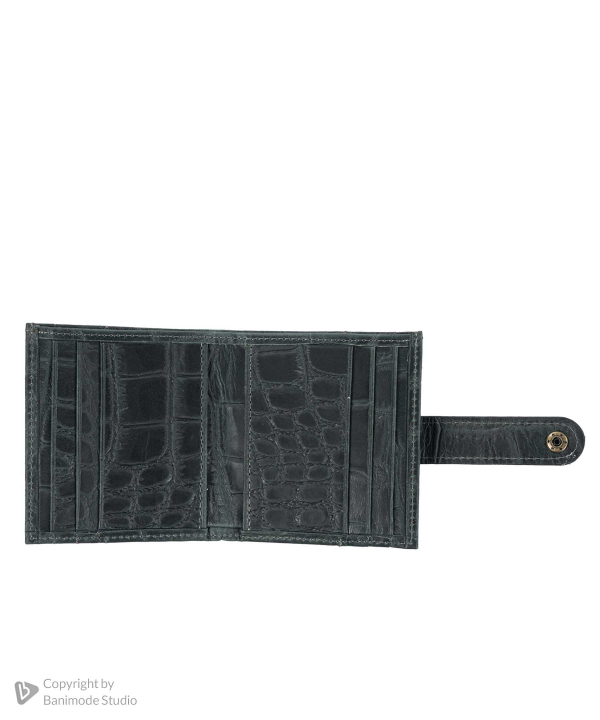 کیف پول چرم طبیعی مردانه مارال چرم Maral Leather مدل لئون