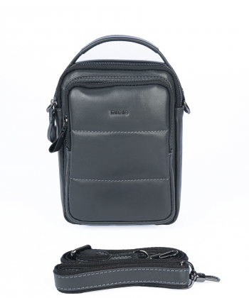 کیف دوشی چرم طبیعی مردانه مارال چرم مدل 3406015002