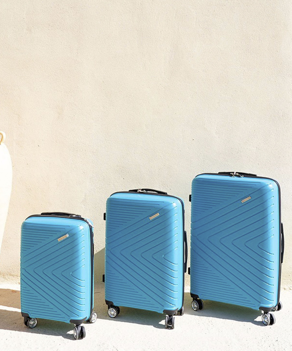 ست سه تایی چمدان دیوید جونز David Jones مدل 8001-3_FullSet