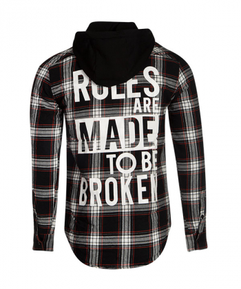 پیراهن زمستانی کلاهدار مردانه جوتی جینز Jootijeans