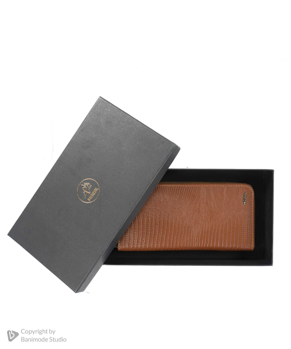 کیف پاسپورتی چرم طبیعی مردانه مارال چرم Maral Leather مدل بنیامین
