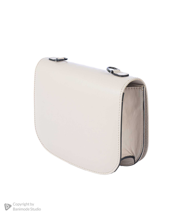 کیف دوشی چرم طبیعی زنانه مارال چرم مدل 3604101005