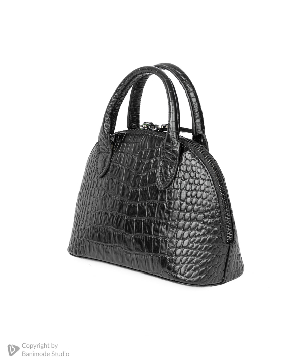 کیف دوشی چرم طبیعی زنانه مارال چرم Maral Leather مدل کاتیا