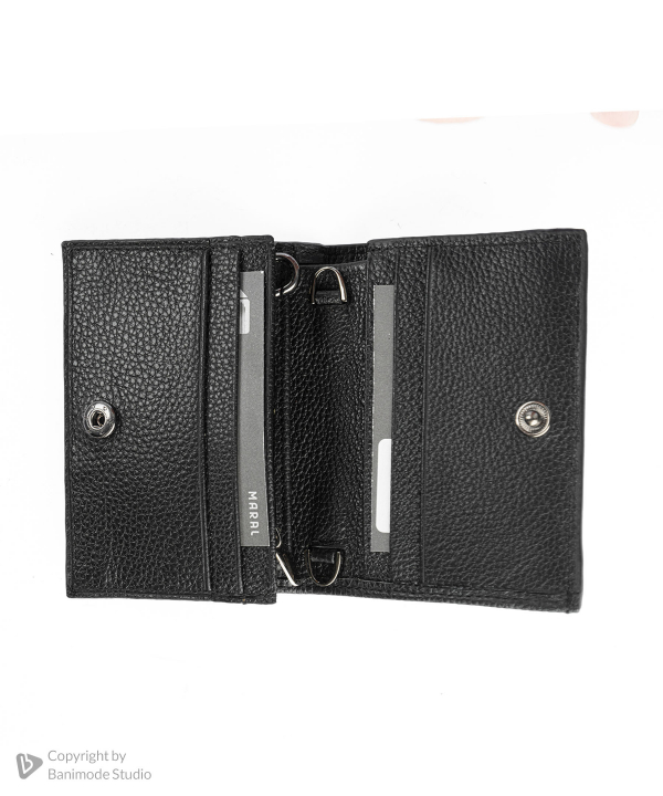 کیف پول چرم طبیعی زنانه مارال چرم Maral Leather مدل هورام