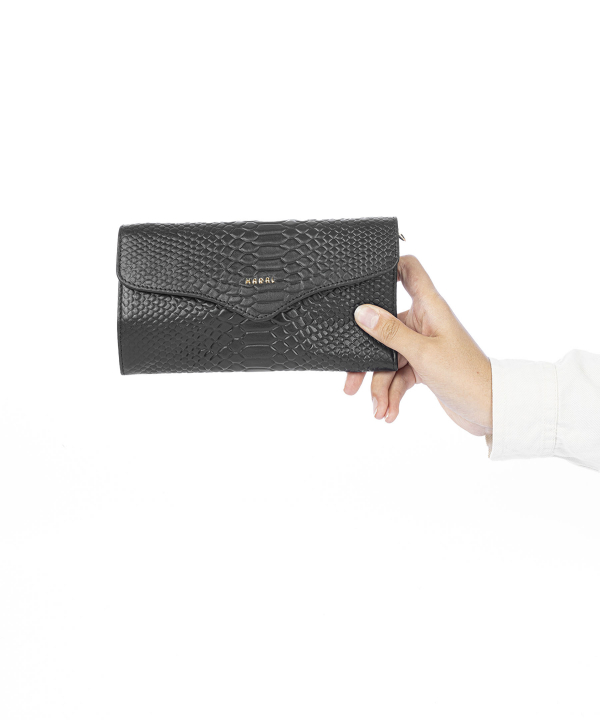 کیف دوشی چرم طبیعی زنانه مارال چرم Maral Leather مدل هلن
