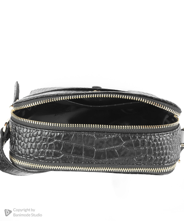 کیف دوشی چرم طبیعی زنانه مارال چرم Maral Leather مدل مهسا