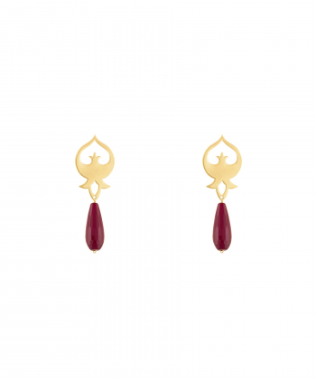 گوشواره طلا نار پرسته Parasteh کد WE268