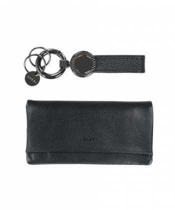 ست هدیه چرم طبیعی زنانه مارال چرم مدل سوین