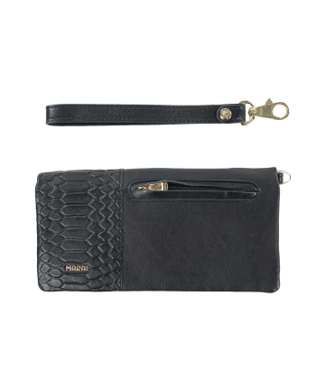 کیف پالتویی چرم طبیعی زنانه مارال چرم مدل ارغوان