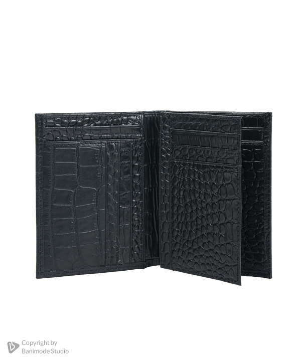 کیف پول چرم طبیعی مردانه مارال چرم Maral Leather مدل پیشداد