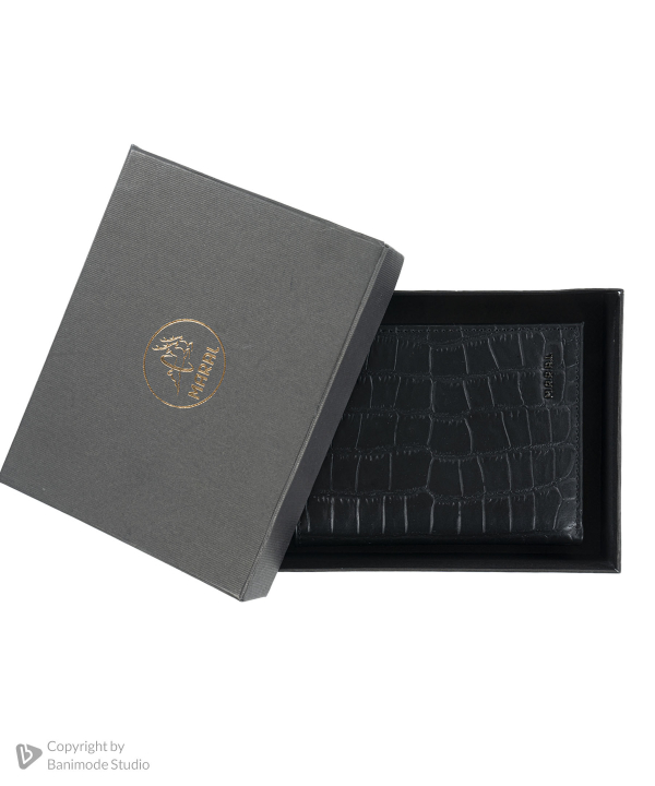 کیف پول چرم طبیعی مردانه مارال چرم Maral Leather مدل پیشداد