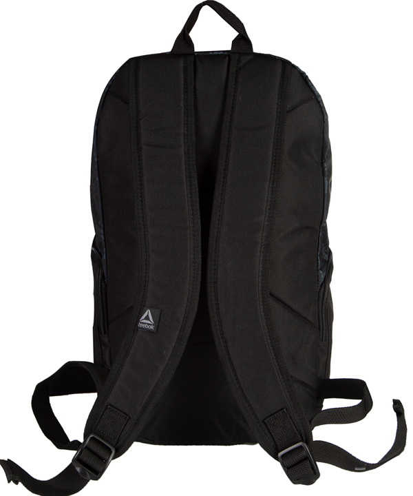 کوله پشتی اسپرت ذغالی طرح دار ریباک Reebok مدل CV3980
