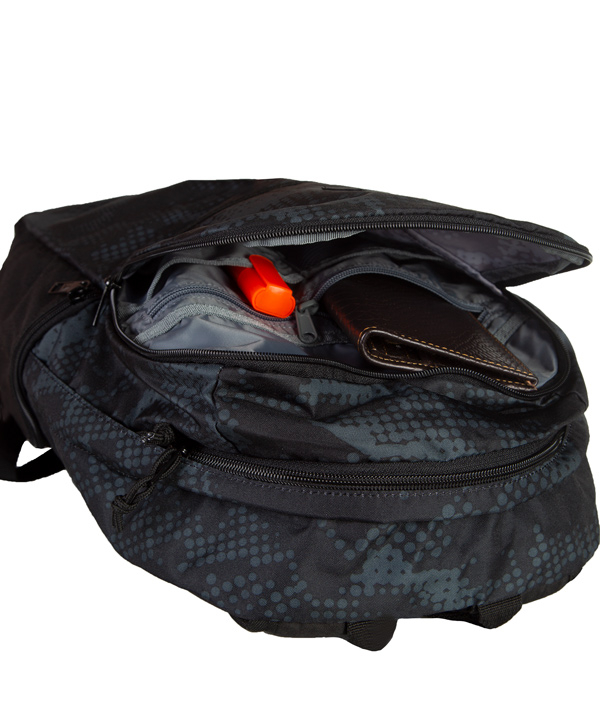 کوله پشتی اسپرت ذغالی طرح دار ریباک Reebok مدل CV3980