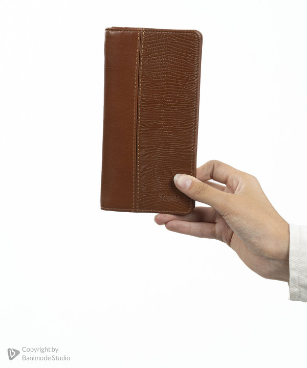 کیف پالتویی چرم طبیعی مردانه مارال چرم Maral Leather مدل ویس