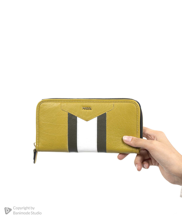 کیف پالتویی چرم طبیعی زنانه مارال چرم Maral Leather مدل آنیدا