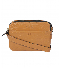 کیف دوشی چرم طبیعی زنانه مارال چرم Maral Leather مدل مهسا