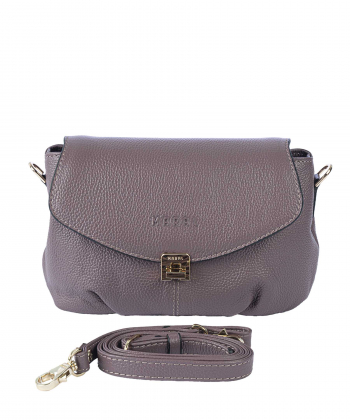 کیف کراس بادی چرم طبیعی زنانه مارال چرم Maral Leather مدل ژینا