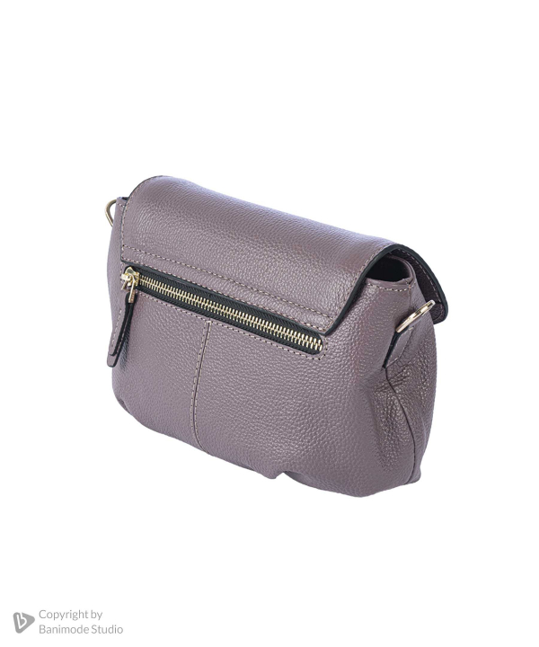 کیف کراس بادی چرم طبیعی زنانه مارال چرم Maral Leather مدل ژینا