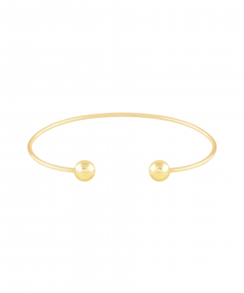 النگو طلا دو سر گوی پرسته Parasteh کد WB14