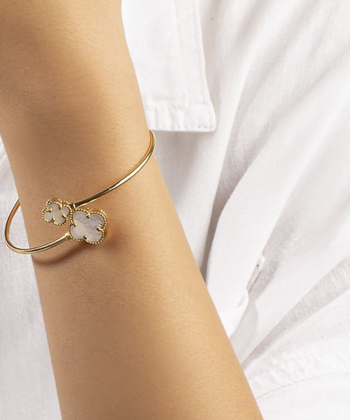 النگو طلا ونکلیف پرسته Parasteh کد Wb106