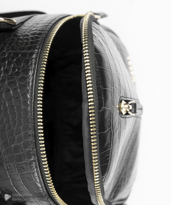 کوله پشتی چرم طبیعی زنانه مارال چرم Maral Leather مدل شیما